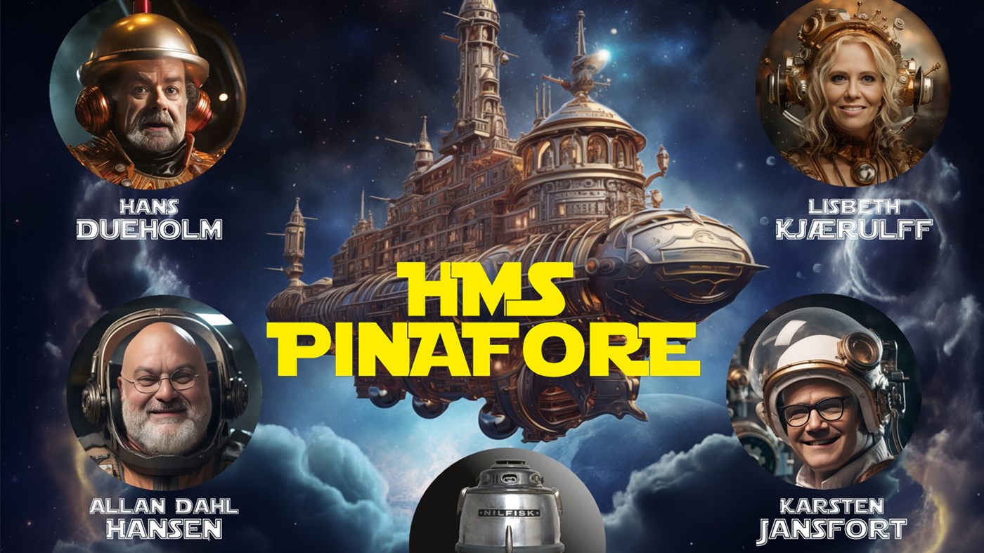 Oplev teaterforestillingen HMS Pinafore i Viften
